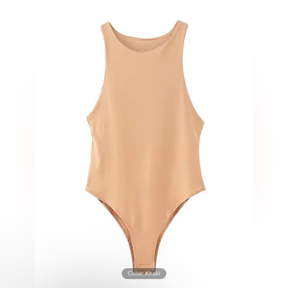 Bodysuit in Warm Sand Size S